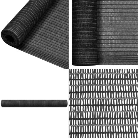 Rete per Privacy Antracite 3,6x10 m in HDPE 150 g/m² - Rete da giardino - Rete in HDPE