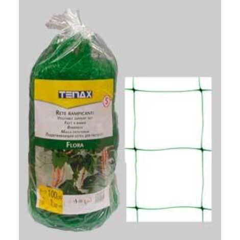 RETE PER RAMPICANTI 2,04x1000 mt - colore bianco - TENAX