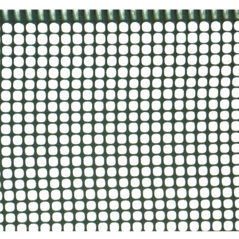 Rete per recinzione mini quadra maglia verde 5x5 verde 0,5x5 metri