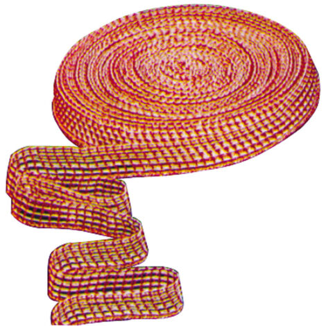 RETE PER SALUMI TUBOLARE  quadri 18 MT 50