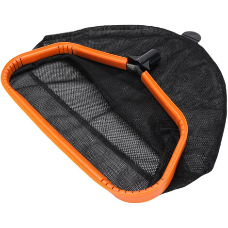Rete per skimmer da piscina, rastrello per foglie, strumento di pulizia con sacchetto a maglia fine, telaio in alluminio, raccolta rapida dei detriti.