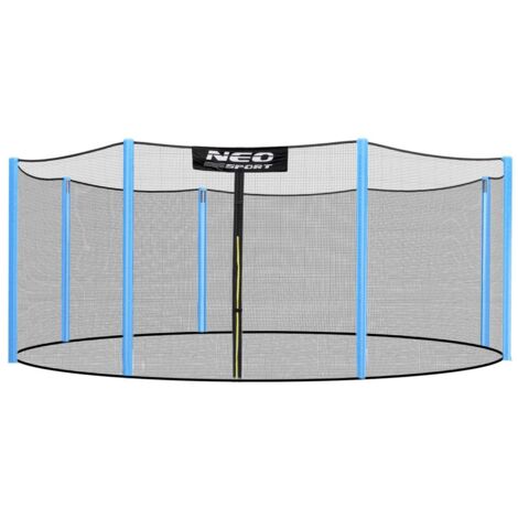 Rete per trampolino da esterno 374 cm 12 piedi Neo-Sport