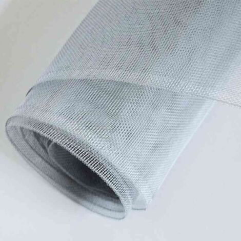 Rete per zanzariera in alluminio a maglia rettang.1.2x10 metri - biacchi ettore