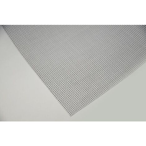 Rete Zanzariera In Fibra Di Vetro - Telo Di Ricambio Grigio, Maglia 18x16, Larghezza 60 Cm - Vendita A Metro