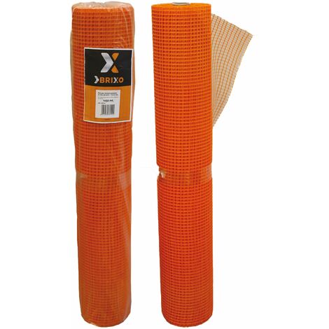 Rete pesante in fibra di vetro per intonaco 1x50 mt Brixo