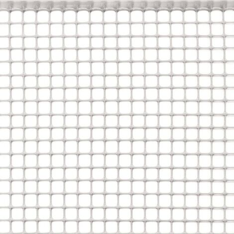 Rete plastica BIANCO maglia cm 1x1 m 1x35