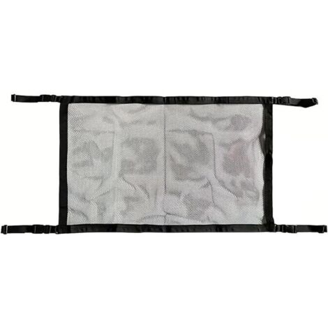 Rete portaoggetti per tetto auto KZQ, rete portaoggetti per soffitto auto, borsa, rete per tetto, borsa portaoggetti, borsa portaoggetti per appendere i bagagli, borsa portaoggetti con porta di rete a