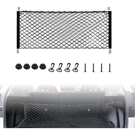 Rete portaoggetti universale in rete 90x40 cm - Organizzatore per auto, camion, SUV, barca, casa