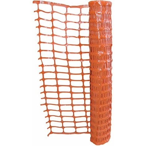 RETE DA CANTIERE edilizia per recinzione in plastica arancione anche uso  privato EUR 49,95 - PicClick IT
