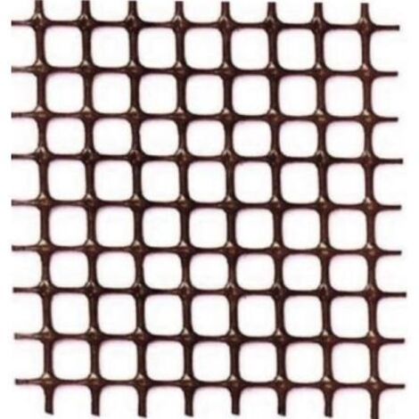 RETE PVC QUADRA MARRONE 10X10MM H100CM 50MT PAPILLON