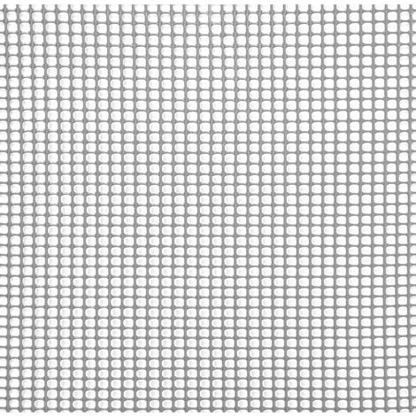 Rete Quadra da Giardino 5mm in Plastica 0,5x30m Rama Mirror Grigio