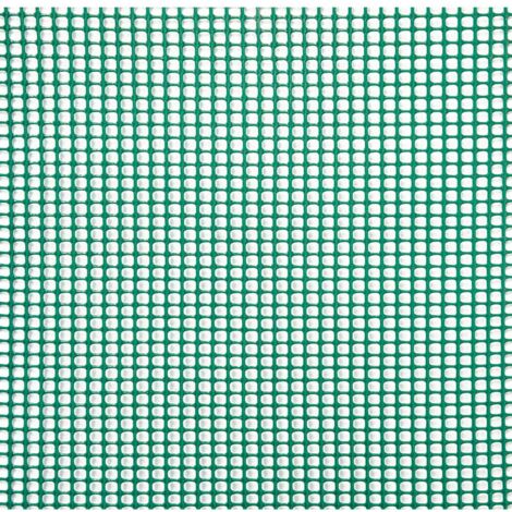 Rete Quadra da Giardino 5mm in Plastica 1x30m Rama Mirror Verde