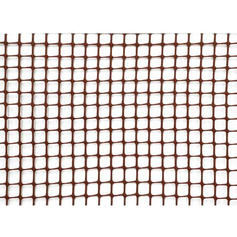 0,2 x 300 x 100 cm Catral 52010008  Rotolo di rete quadrata colore bianco 