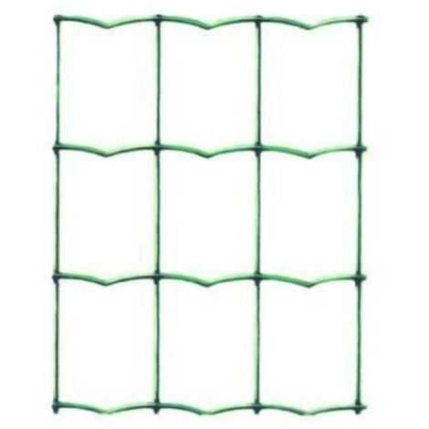 Rete Quadretta Verde H 100 cm - Protezione Balconi 10x10 mm