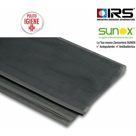 Rete Ricambio Zanzariera Finestra Verticale Avvolgibile Antibatterica Sunox IRS - Dimensione: 100 x 160 cm