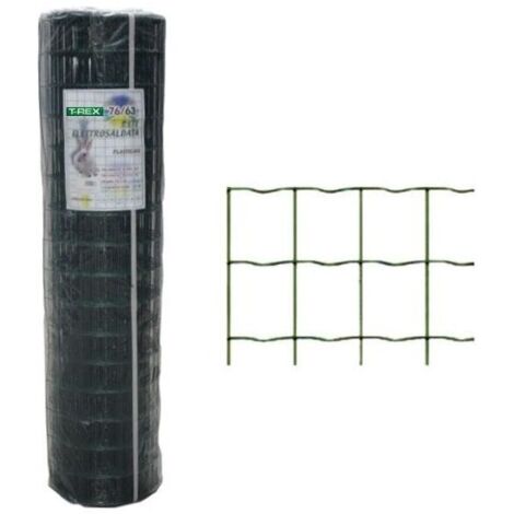 Rete T-Rex Rex 76x63 cm, Spessore 2,20 mm, Lunghezza 200 m, Confezione da 10 rotoli
