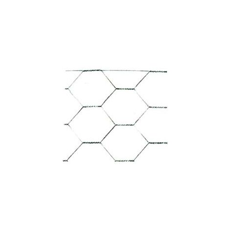 RETE TRIPLA TORSIONE ZINCATA- maglia 25/3 filo ø mm.0,8 est. - cm.50h. - 1 rotolo CAVATORTA