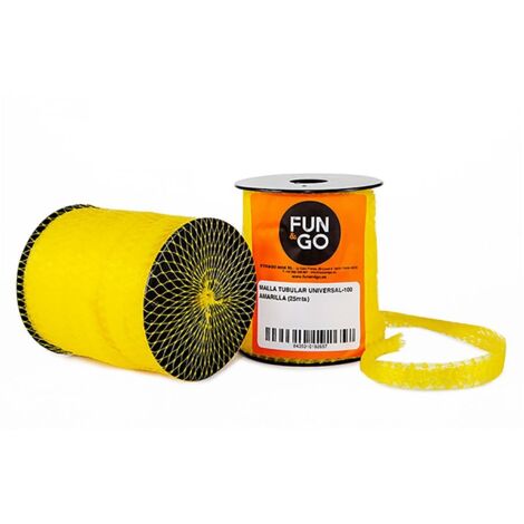 EHLIS FUN&ampGO Rete tubolare gialla 25 m.