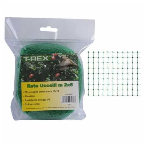 Rete Uccelli 10X10 h 200 m 5 Trex 08056