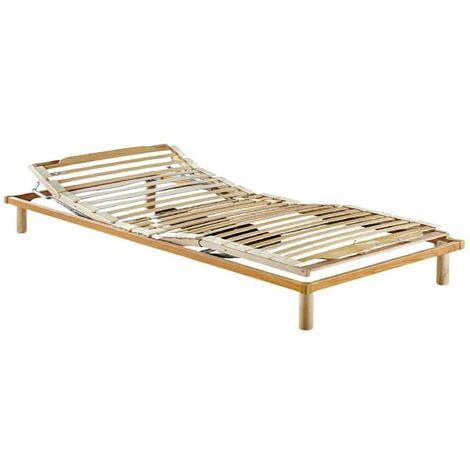 Rete una piazza e mezza elettrica in legno Master