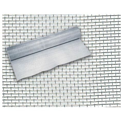 Rete Zanzariera in Alluminio 18X16 mm Altezza 150 cm Lunghezza 30 mt Maurer