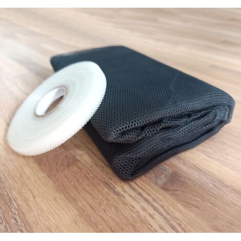 Rete Zanzariera per Finestra con Velcro - L 150 x H 180 cm - Unità