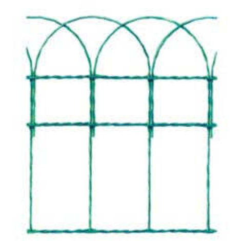 Rete Zincata Plastificata Verde "Arcoplax" - cm.65h. filo verticale 3,2 orizzontale 2,2