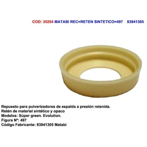 Retén opaco sintético 497