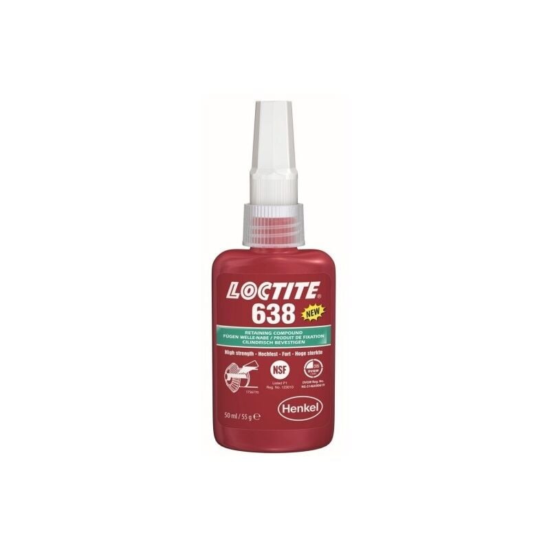 

Retenedor Montajes Holgados 638 - Loctite