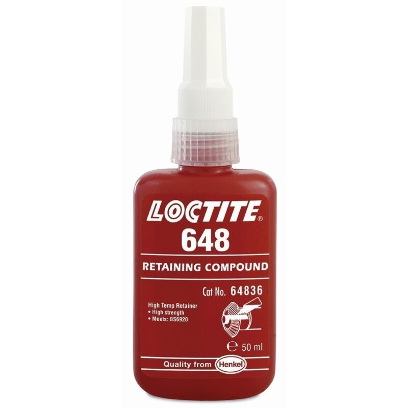 

Retenedor Alta Temperatura 648 - Loctite