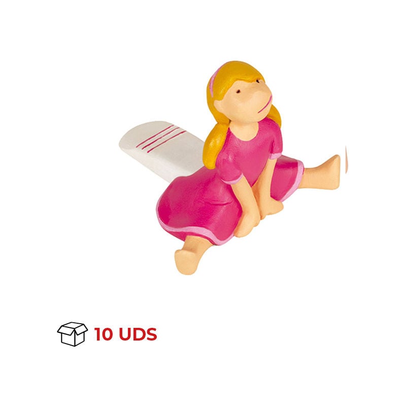 

Retenedor de Puerta Cuña Bimba | Estilo Decorativo | Protege Paredes y Puertas Frente a Impactos | Fabricado en ABS | Acabado en Multicolor | Medidas
