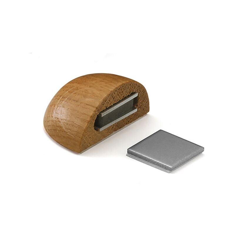 

Retenedor para puerta de madera adhesivo magnético roble - Inofix
