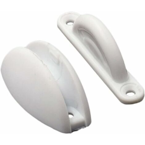 Retenue de butée de porte, support de butée de porte en nylon, clip d'arrêt, loquet de fixation de porte de voiture pour caravane camping bateau RV