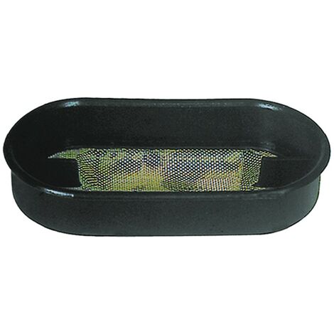 RETINO OVALE IN PVC rete ottone