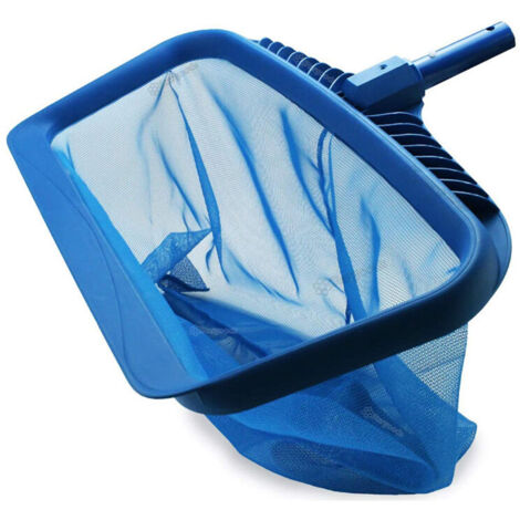 Retino professionale per skimmer da piscina, robusto strumento di pulizia con sacchetto a maglia fine e profonda in nylon - Pulizia rapida, bordo facile da afferrare per la rimozione dei detriti