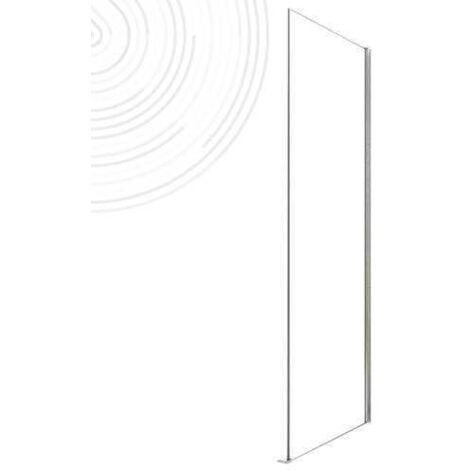 Retour fixe pour porte pivotante SELYNA transparent - L 80 x H 192,1 cm - ELMER By Ayor