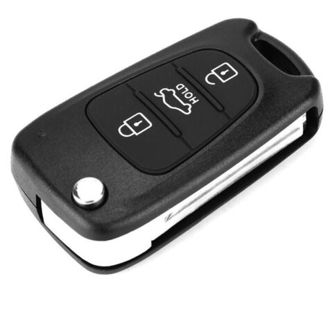 Retournez 3 boutons à distance porte-clés coque coque pour KIA Rondo Sportage Soul Rio