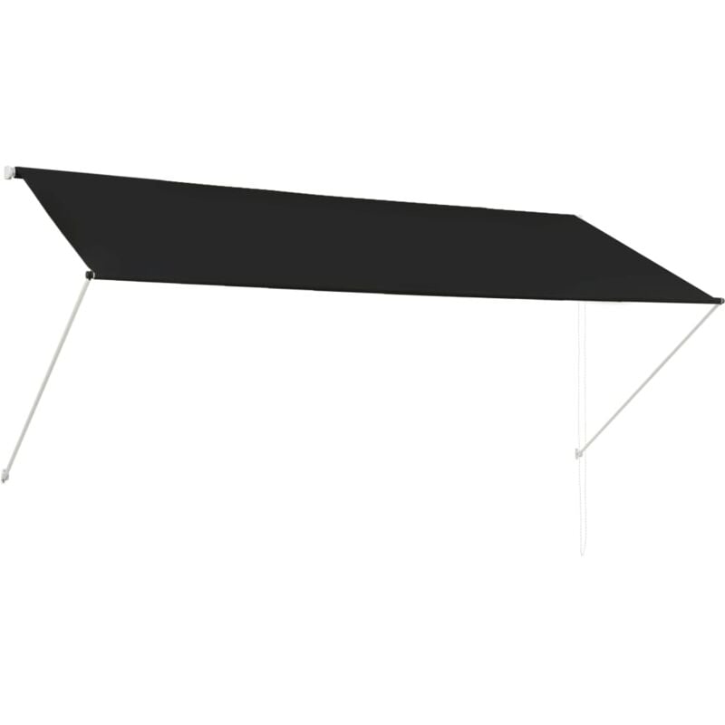 Vidaxl - Retractable Awning 300x150 cm Anthracite