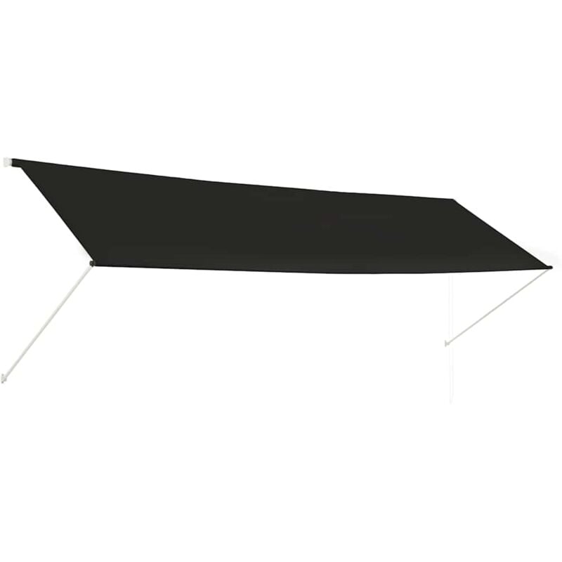 Vidaxl - Retractable Awning 400x150 cm Anthracite