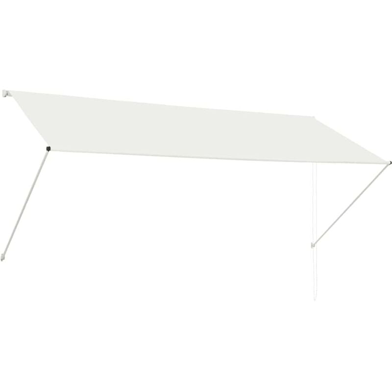 Vidaxl - Retractable Awning 300x150 cm Cream