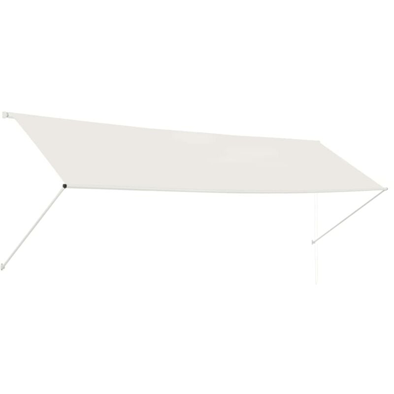 Vidaxl - Retractable Awning 400x150 cm Cream