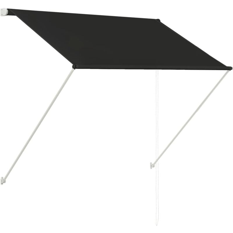 Retractable Awning 150x150 cm Anthracite vidaXL