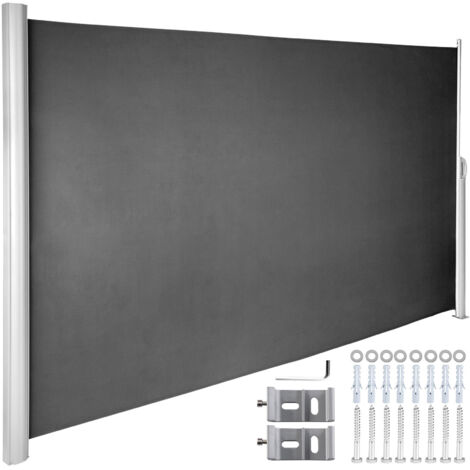 Retractable Patio Screen Retractable Fence 63x118inch Privacy Screen Outdoor