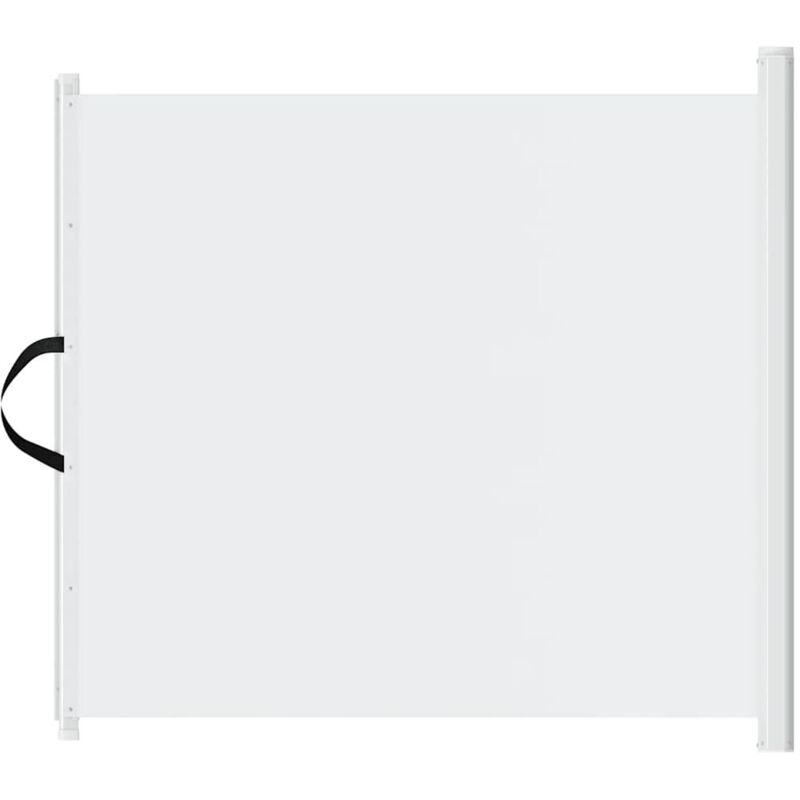 Retractable Pet Gate White 102.5x125 cm Vidaxl
