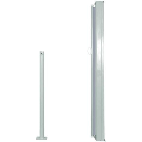 Retractable Side Awning 120 x 300 cm Grey