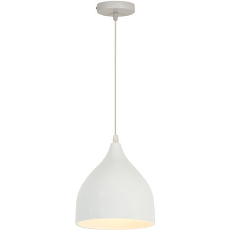 Retro Antique Pendant Light Modern E27 Ceiling Light Vintage Creative Ceiling Light For Bar Cafe Barn White
