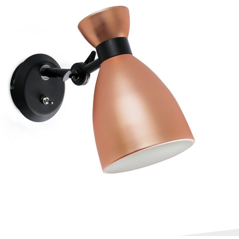 

RETRO Aplique de pared 20045 - COBRE MATE