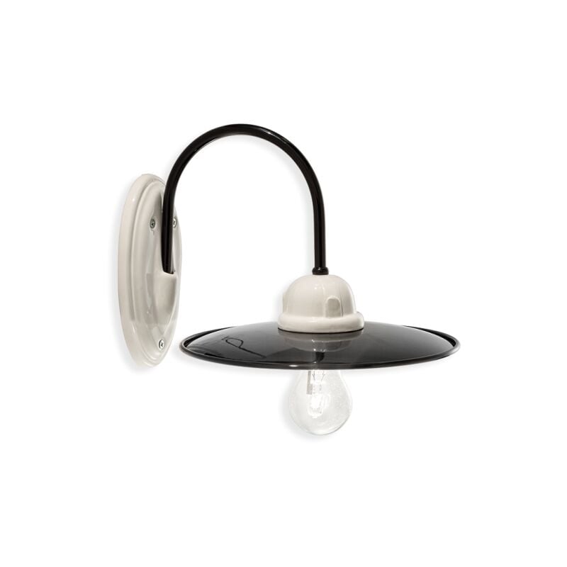 Retro' b&w C001, Applique en céramique Ferroluce