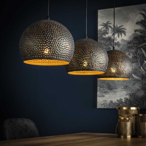 Retro Ceiling Light Oakmont 3x ø25