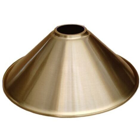 Retro copper lampshade with easy installation for existing metal lampshades for ceiling lights with copper interior finish